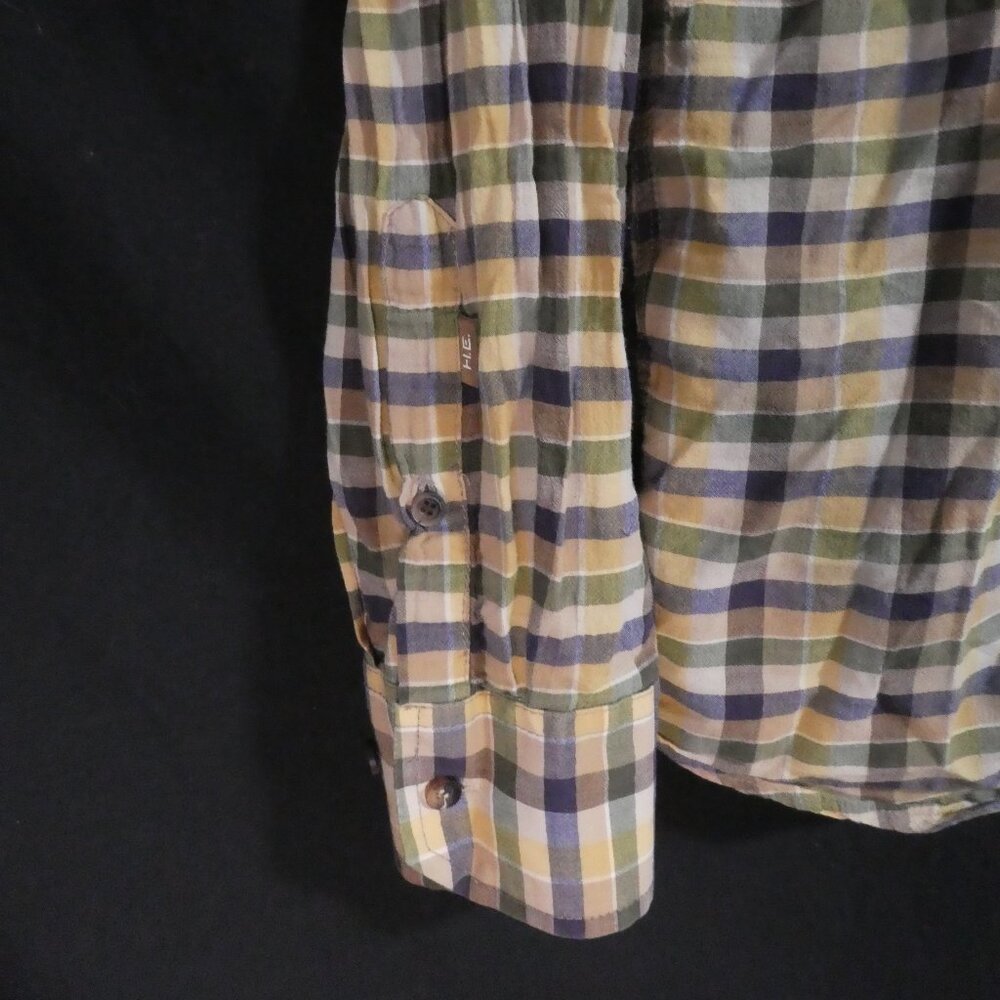 H.E. By MANGO - Blacksmith | medium | Slim Fit | Plaid Button-Up Casual Shirt - Picture 6 of 16